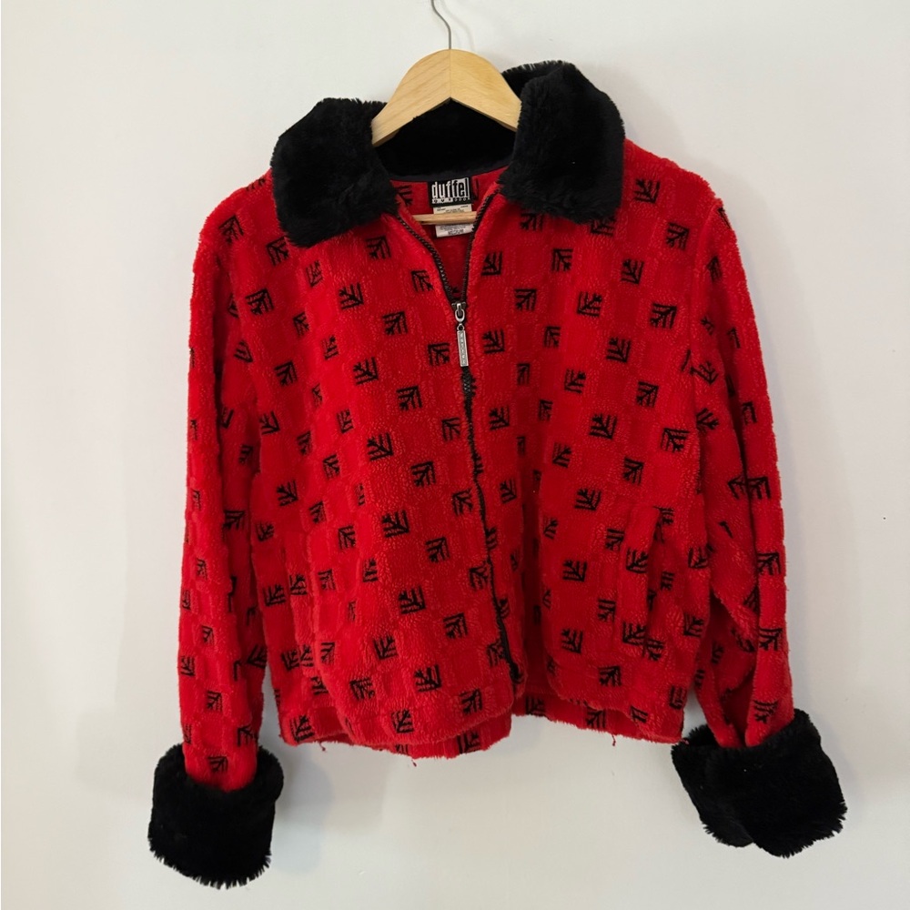 vintage 70s/80s faux fur coat